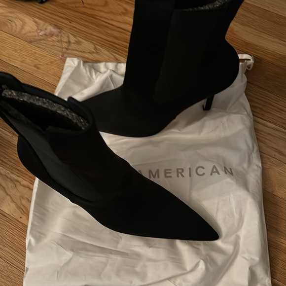 Good American High Kickstand Neoprene Bootie Stiletto - Picture 3 of 8